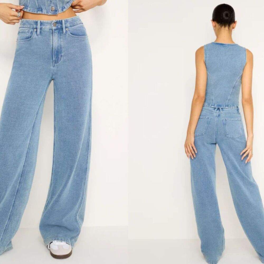 Good American jeanius good skate sweatpants